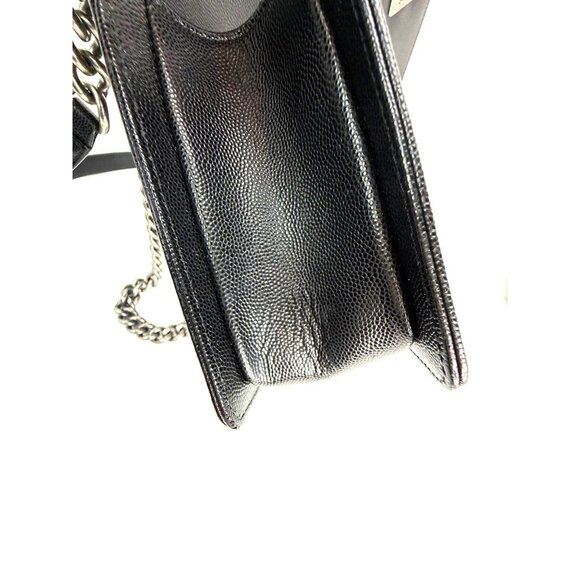 Chanel Caviar Quilted Medium Black Boy Flap Shoulder Bag - Picture 6 of 16